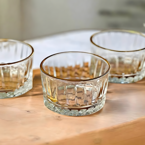 Glass Bowls 6 Pcs